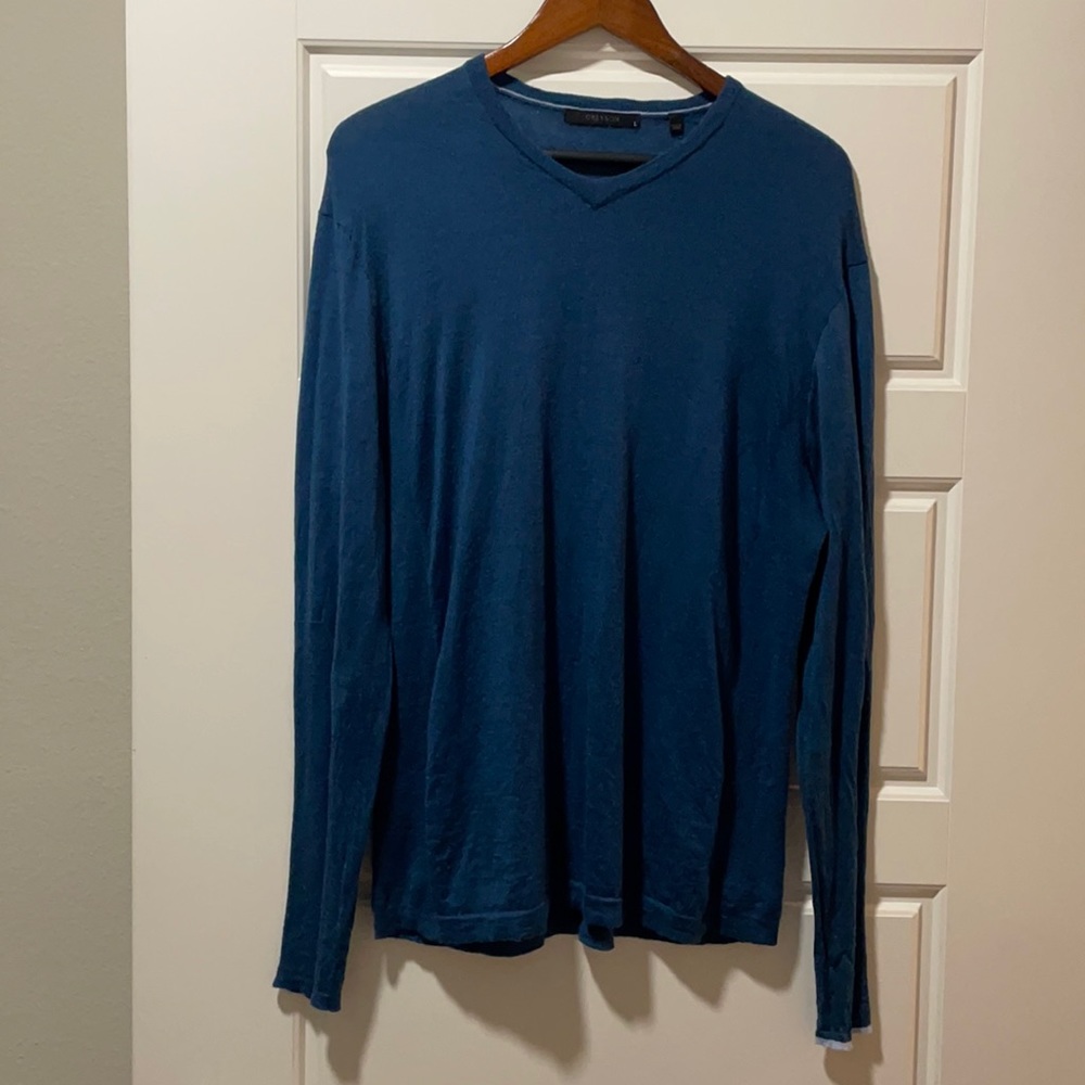 Greyson merino wool/polyamide sweater